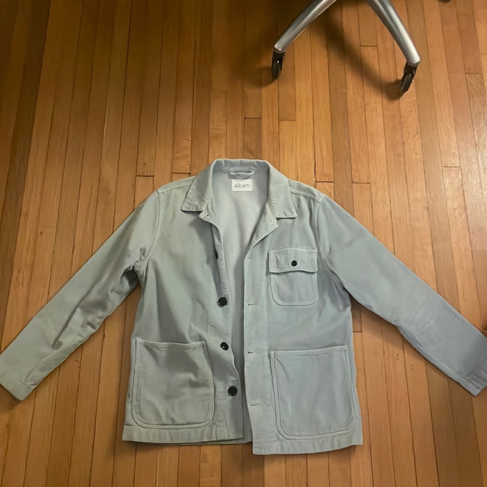 Albam light blue corduroy jacket